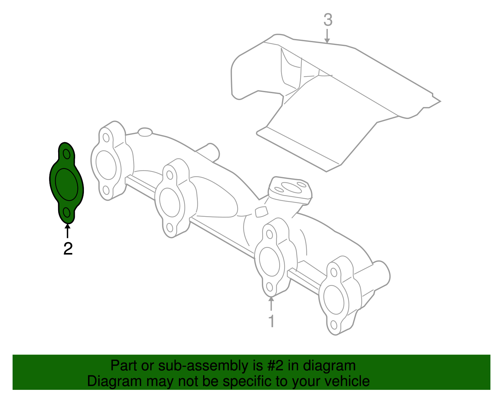 Exhaust Manifold Gasket Set - Volkswagen (037-253-039-D)