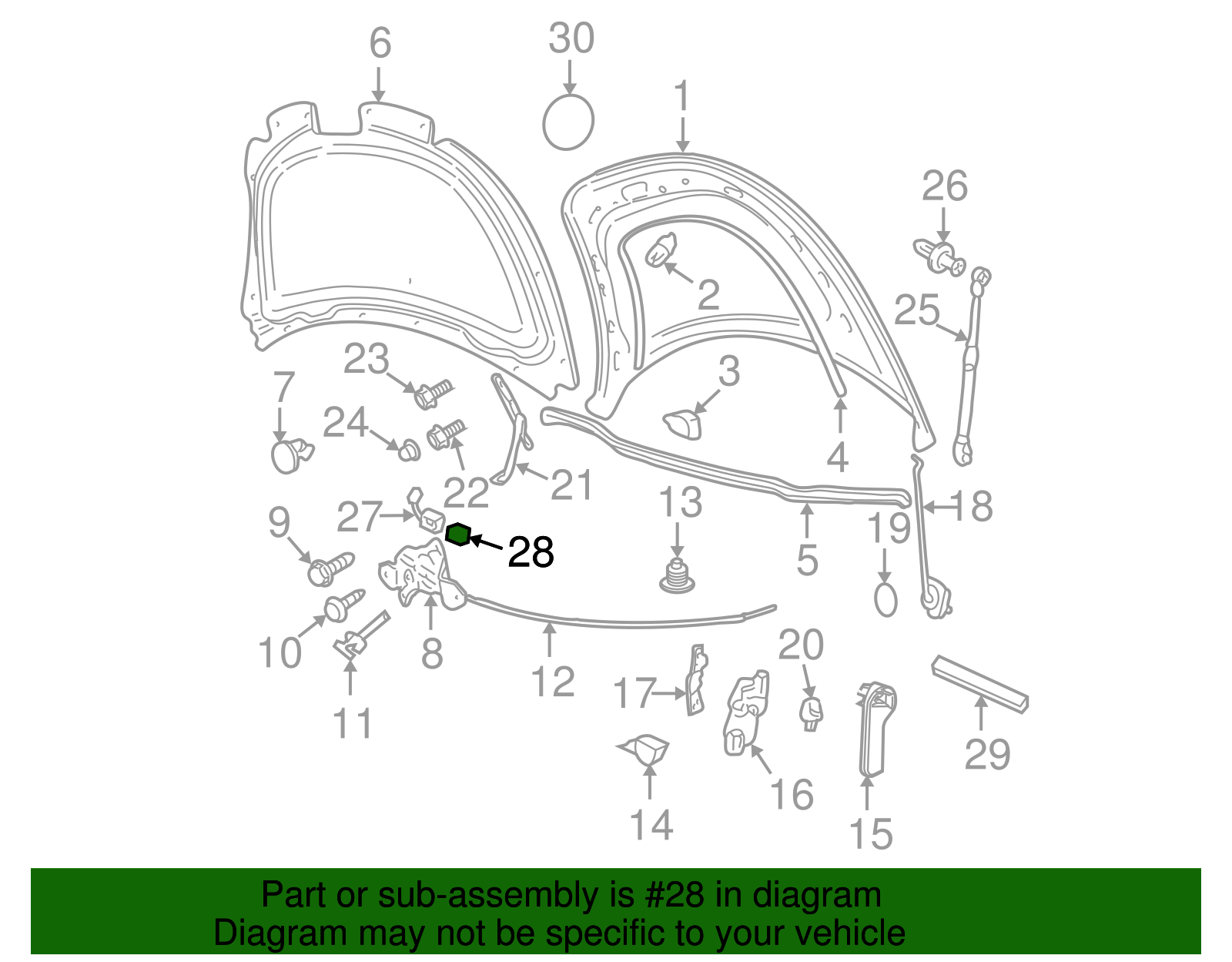 Micro-Switch Clamp - Volkswagen (3B0-953-248)