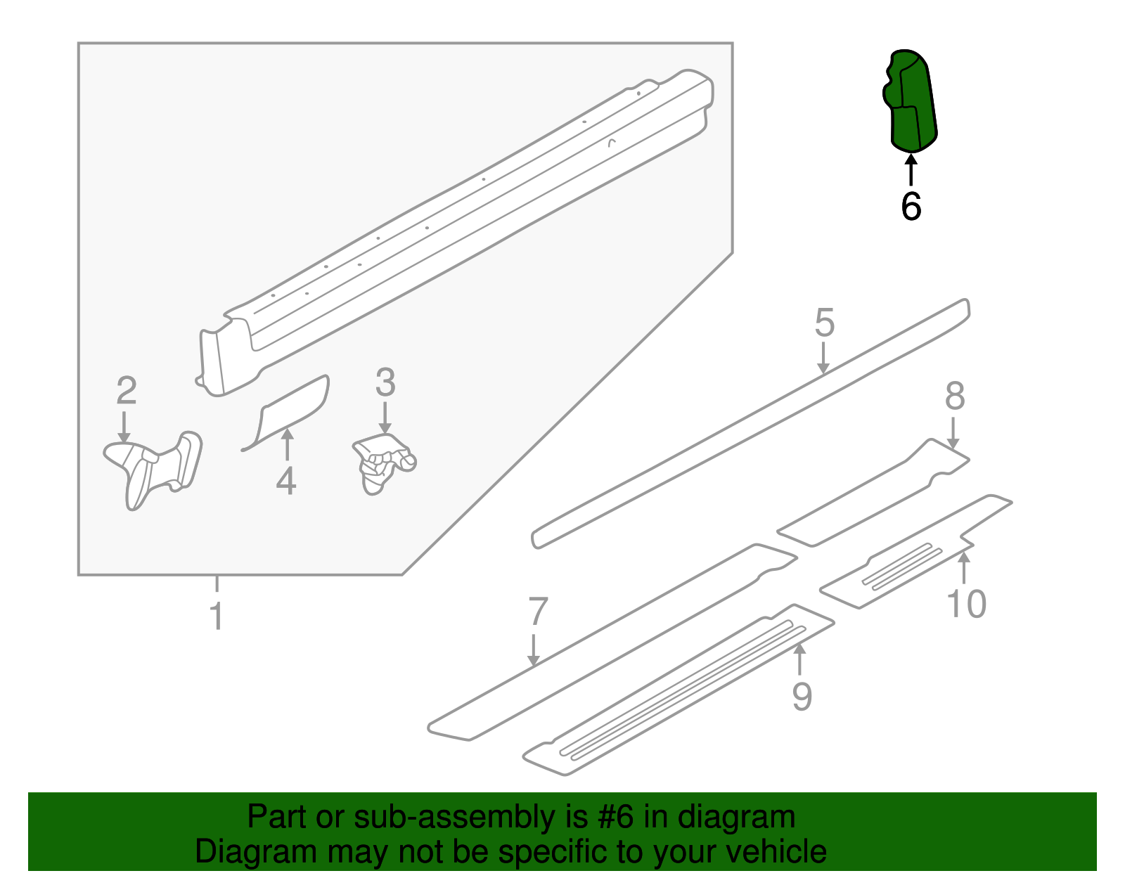 Extension - Volkswagen (3B0-853-898-A-B41)