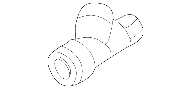 Radiator Coolant Hose Adapter - Volkswagen (6Q0-122-291-F)