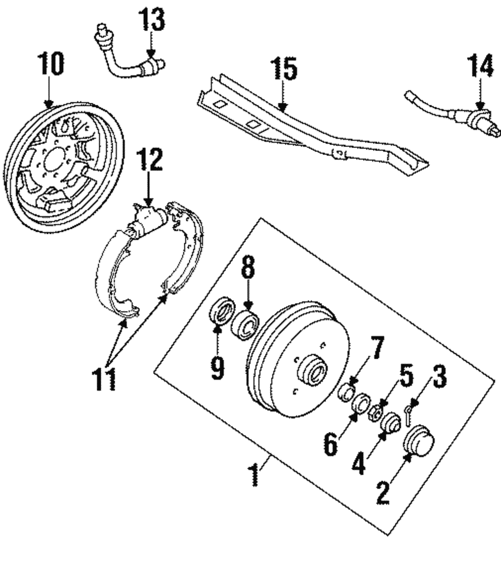 Wheel Cylinder - Volkswagen (6Q0-611-053-B)