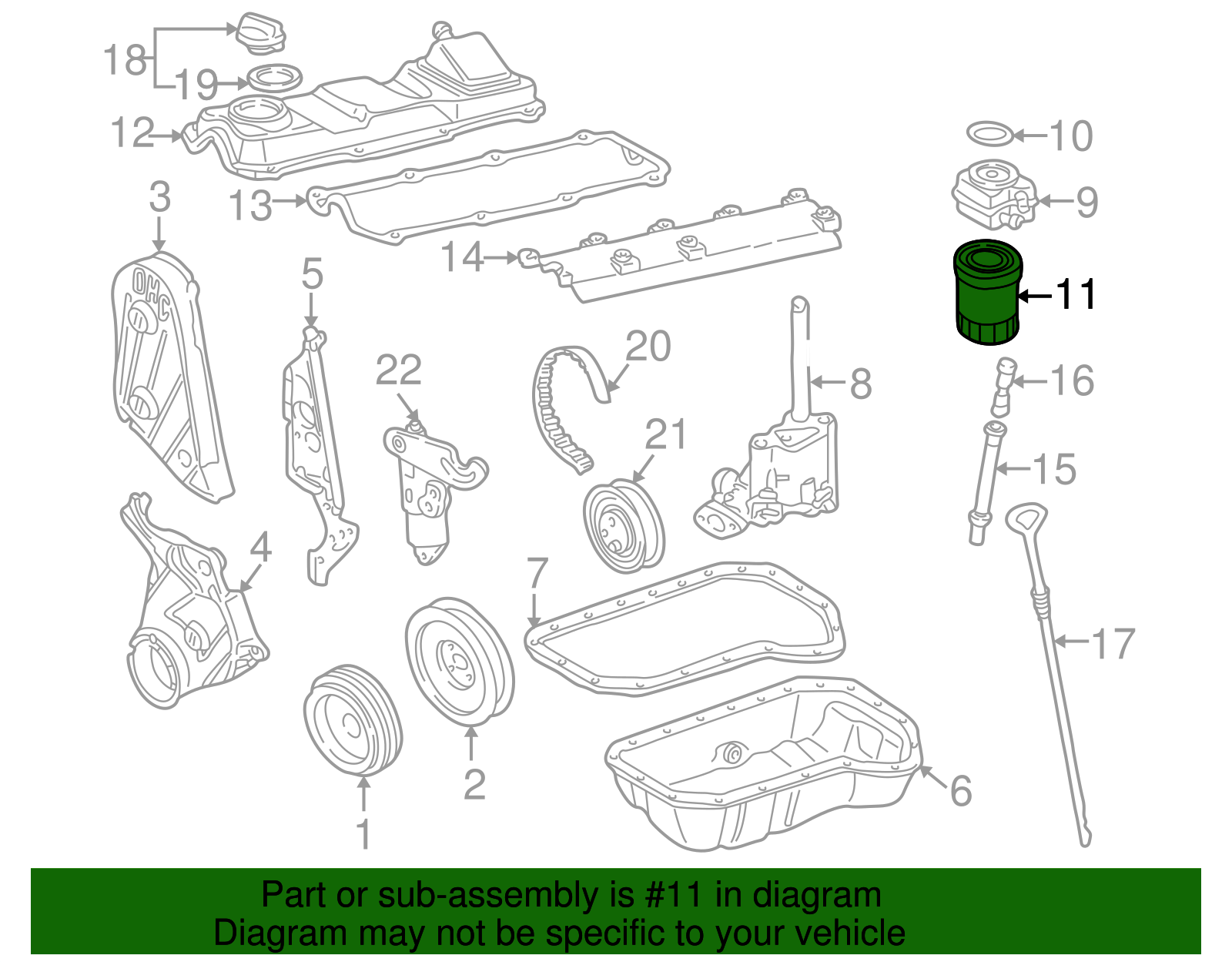 Oil Filter - Volkswagen (056-115-561-G)