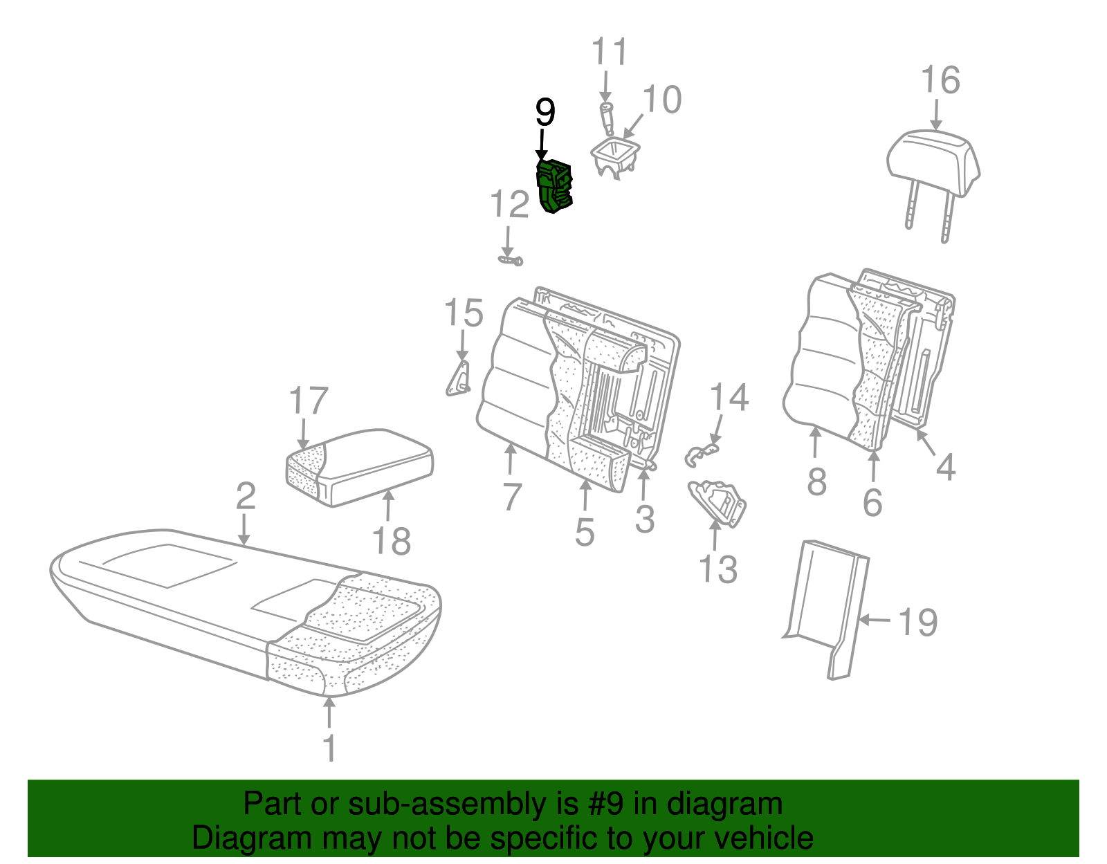 Lock - Volkswagen (3B0-885-737-B-B41)