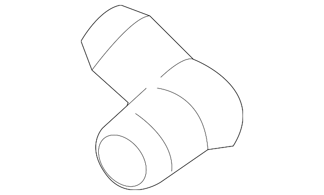 Connector Hose Elbow - Volkswagen (3B0-955-665)