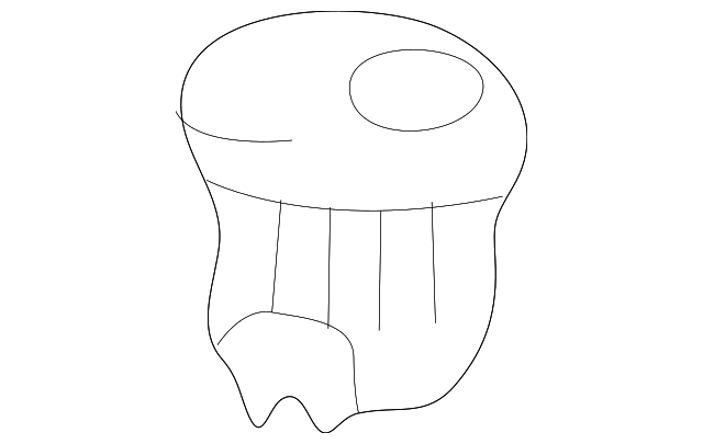 Lock Knob Guide - Volkswagen (3B0-867-109-01C)