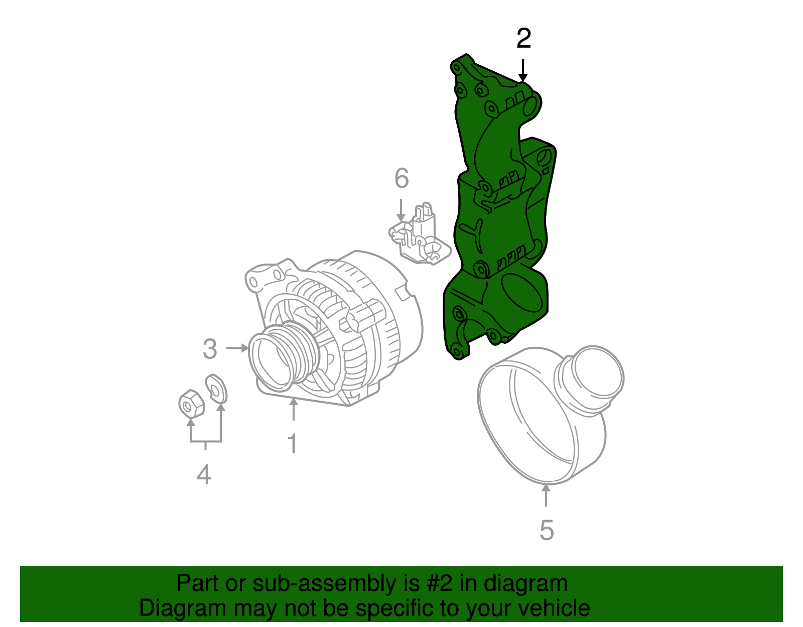 Bracket - Volkswagen (06A-903-141-P)