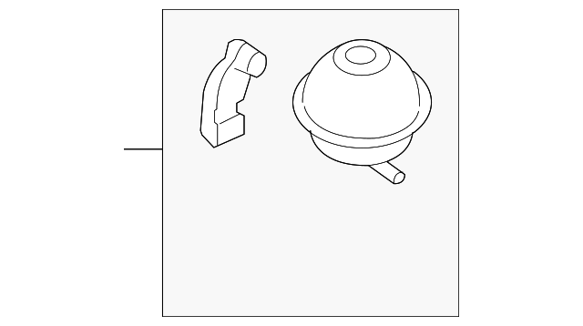 Engine Coolant Reservoir - Volkswagen (1J0-121-407-F)