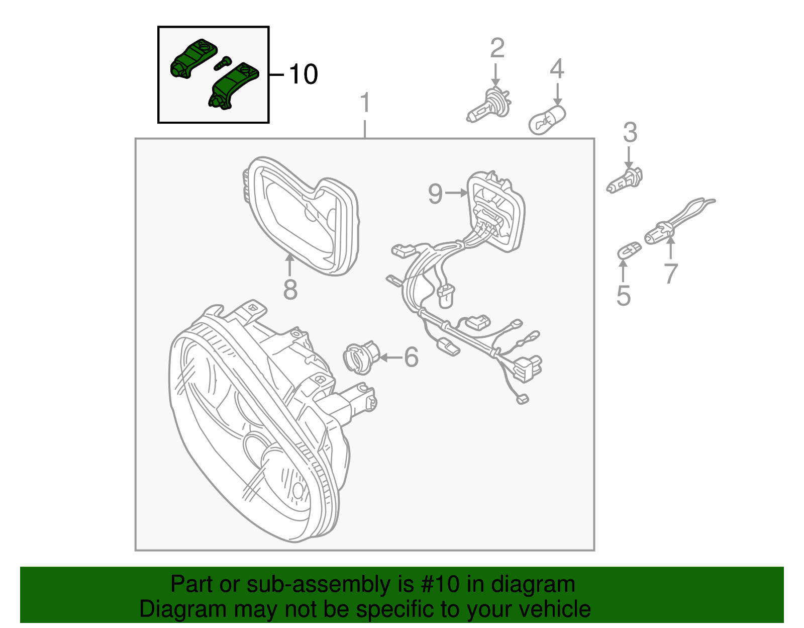 Repair Kit - Volkswagen (1J0-998-226)
