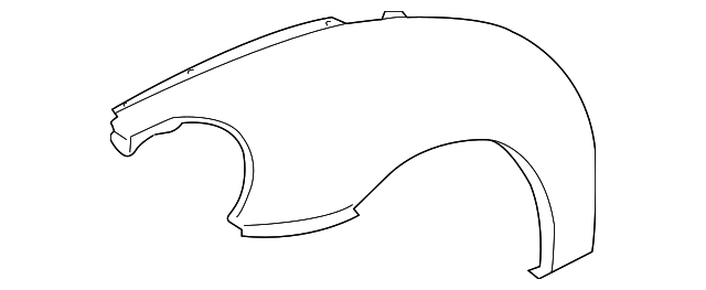 Fender - Volkswagen (1C0-821-105-F-GRU)