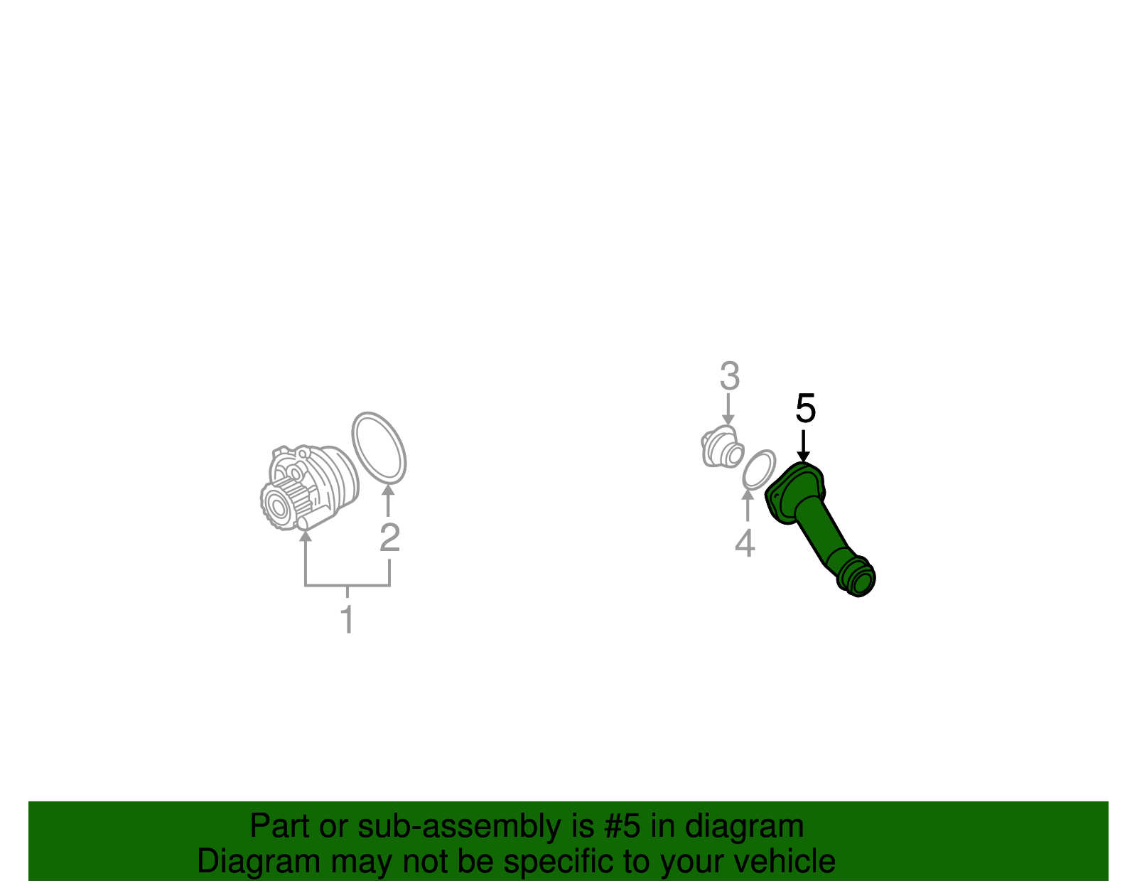 Thermostat Housing - Volkswagen (06A-121-121-C)