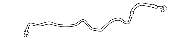 Brake Hydraulic Hose - Volkswagen (1J0-614-749)