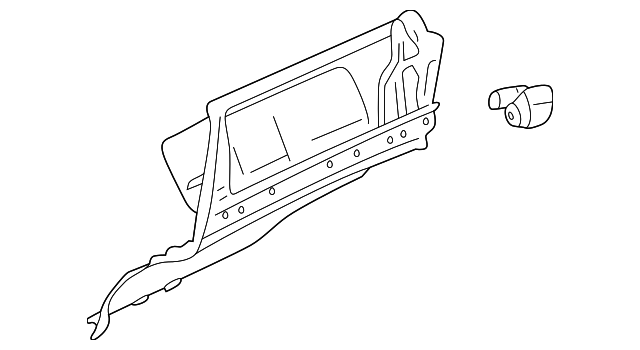 Glove Box - Volkswagen (3B1-880-300-A-R48)