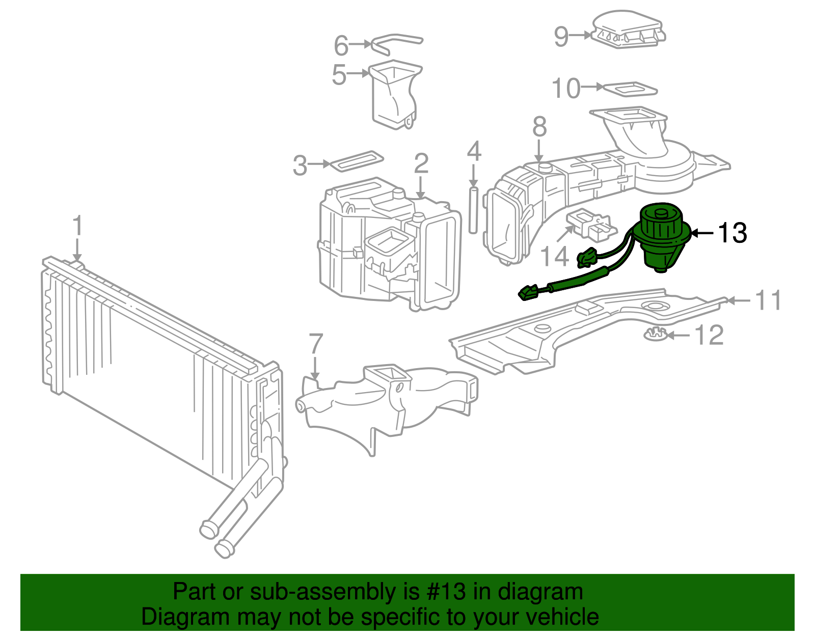 Blower Assembly - Volkswagen (1H1-820-021)