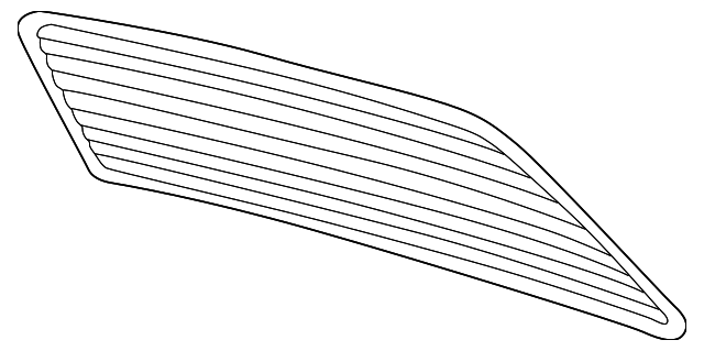 Back Glass - Volkswagen (3B5-845-051-P)