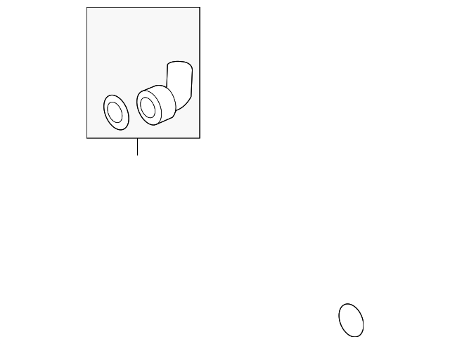 Upper Hose Coupling - Volkswagen (1C0-122-291)