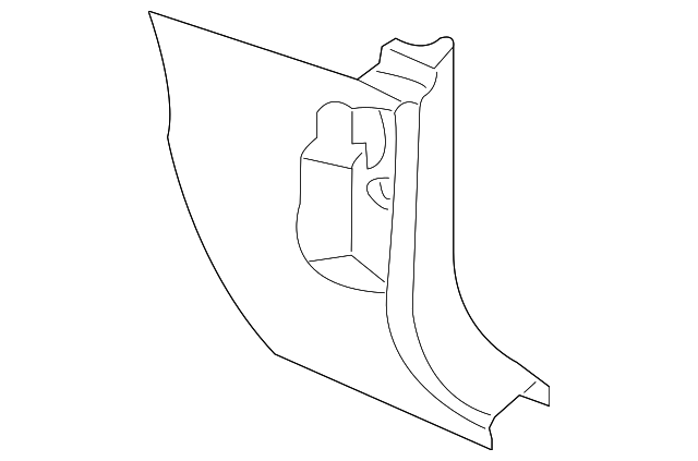 Kick Panel Trim - Volkswagen (1C1-863-483-B-B41)