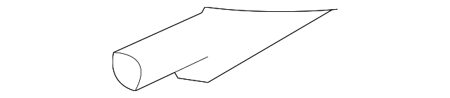 Pkg Tray Trim Bracket - Volkswagen (1C0-863-533-D)