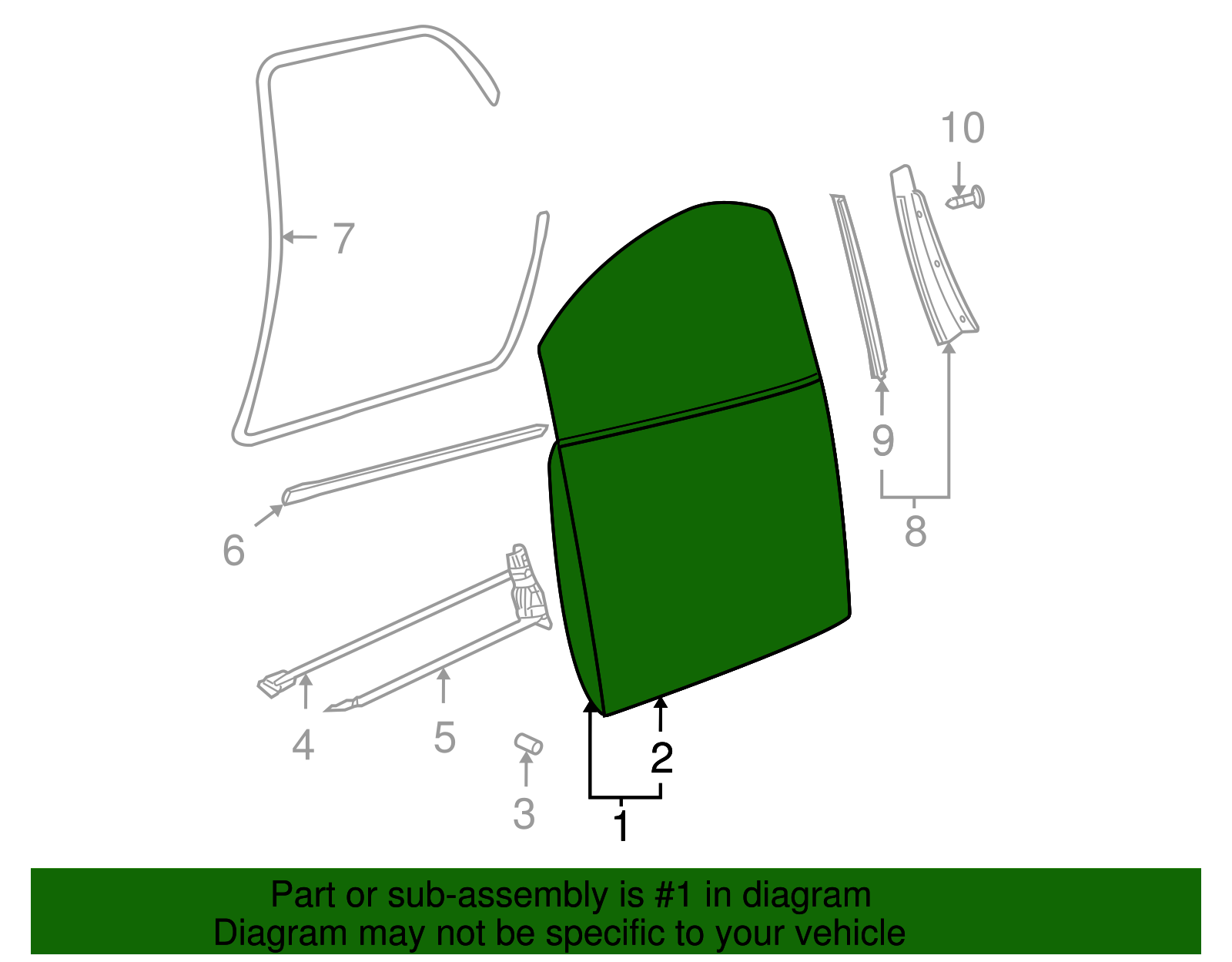 Door Outer Panel - Volkswagen (1C0-831-051-N)