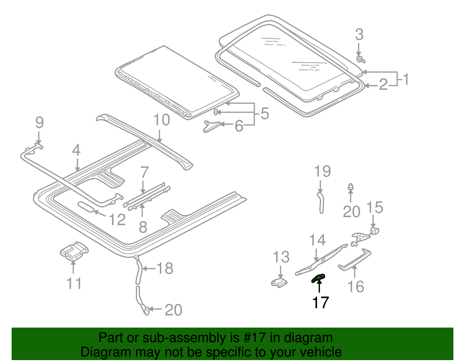 Drive Cable - Volkswagen (8D5-898-015)