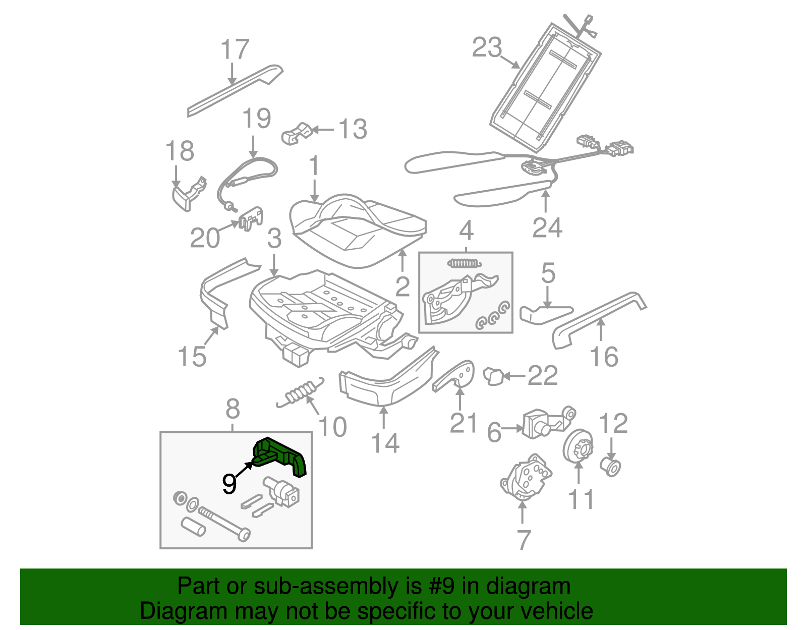 Guide Stop - Volkswagen (1J0-881-249)