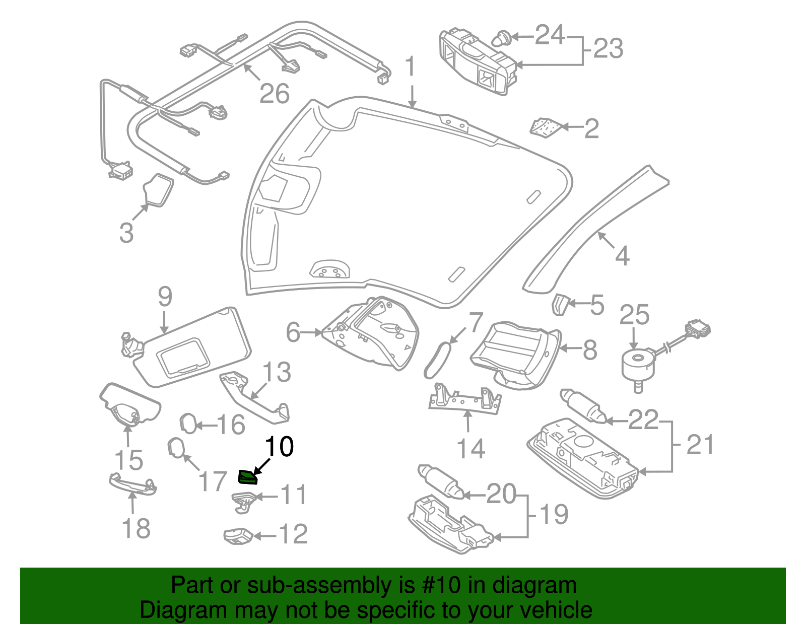 Sun-Visor Cap - Volkswagen (895-857-621-Y20)