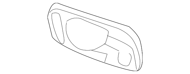 Handle, Outside Packing - Volkswagen (1C0-837-211-A)