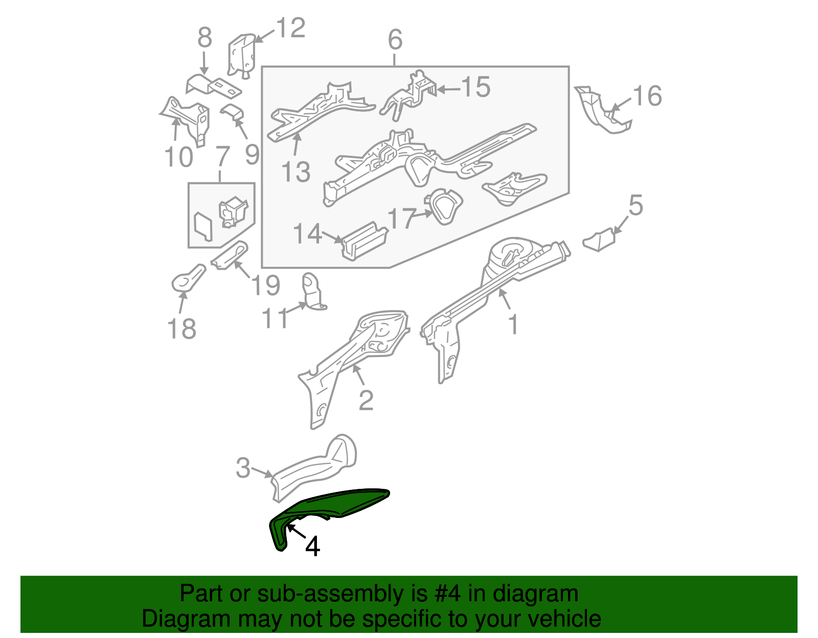 Upper Rail - Volkswagen (1C0-809-581-K)
