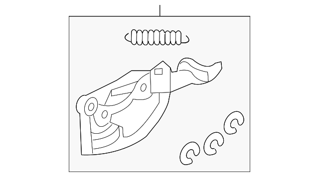 Release Lever - Volkswagen (1J3-881-606-A)