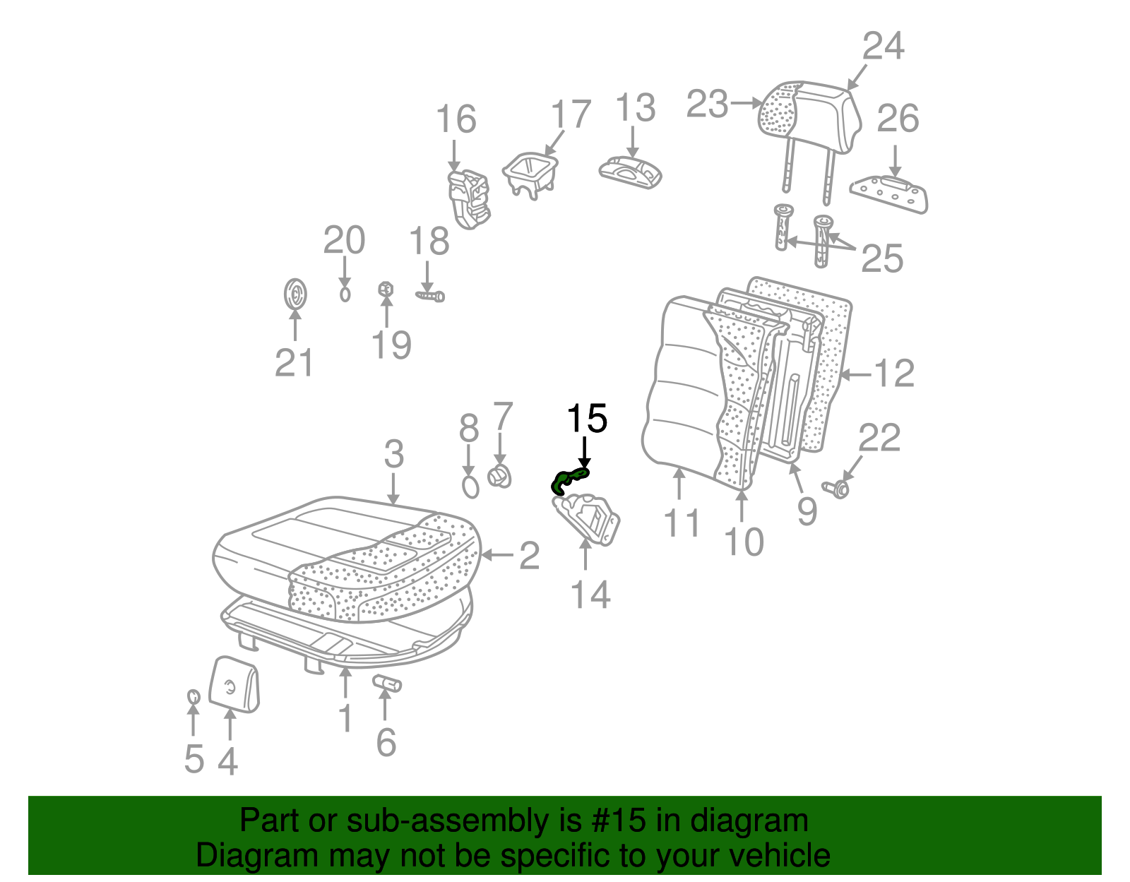 Center Mount Cover - Volkswagen (8E0-886-193)