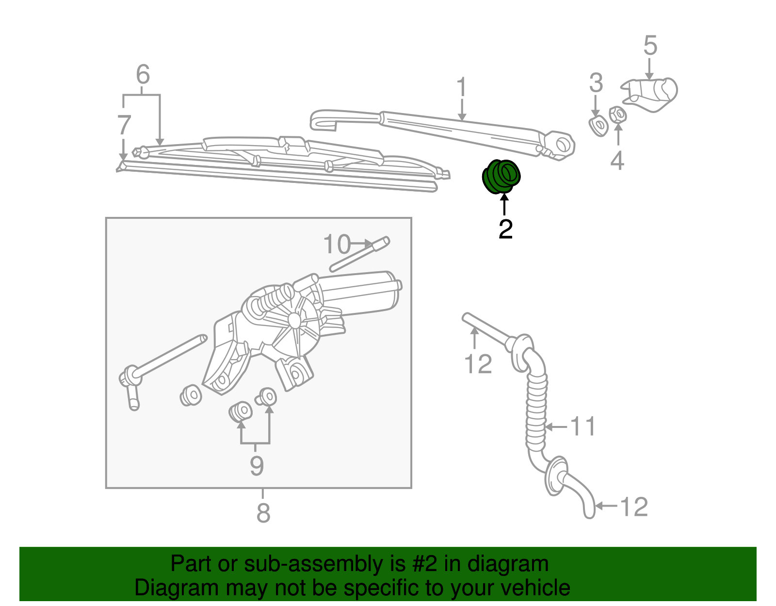 Gasket - Volkswagen (8D9-955-758-A)