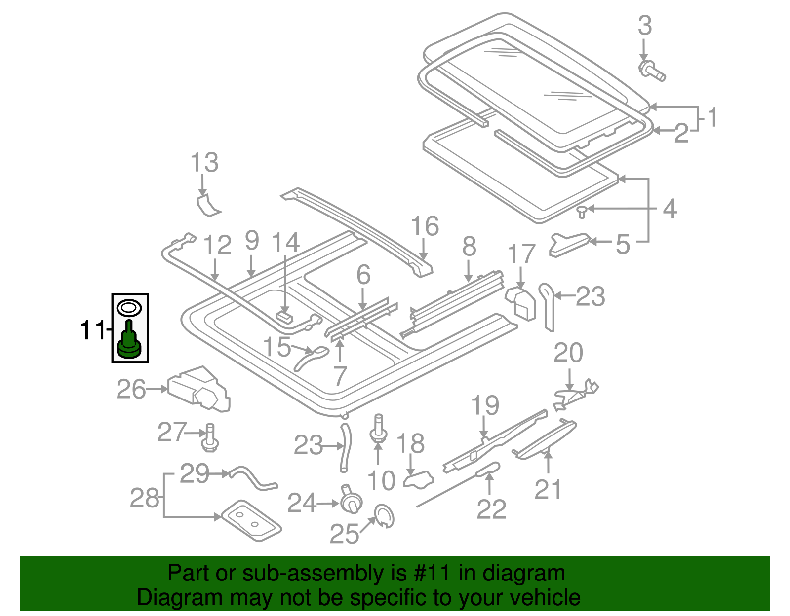 Frame Assembly Bolt - Volkswagen (8D5-877-721)
