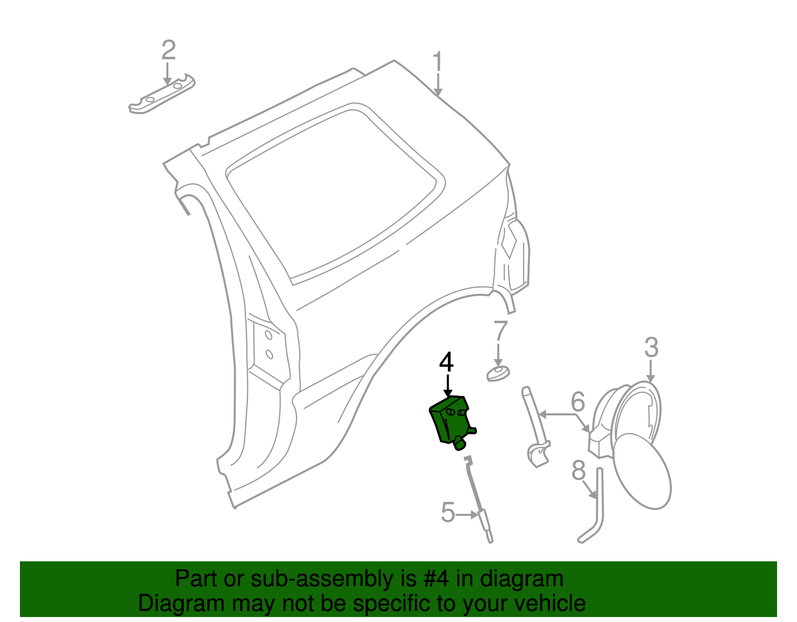 Actuator - Volkswagen (1K5-959-782)