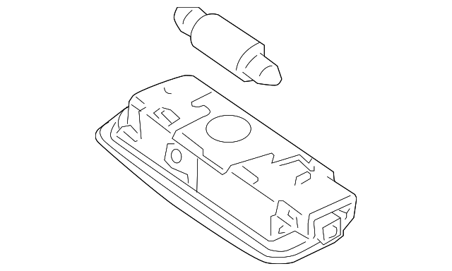 Interior Lamp - Volkswagen (3B0-947-291-B-Y20)