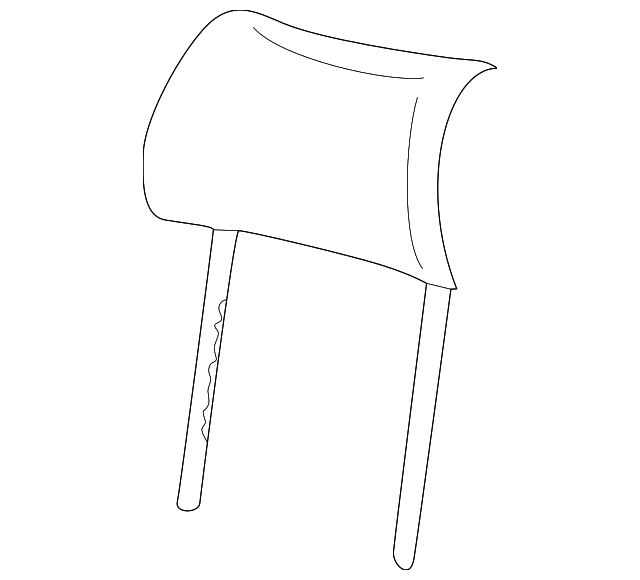 Headrest Pad - Volkswagen (1J0-881-905-E)