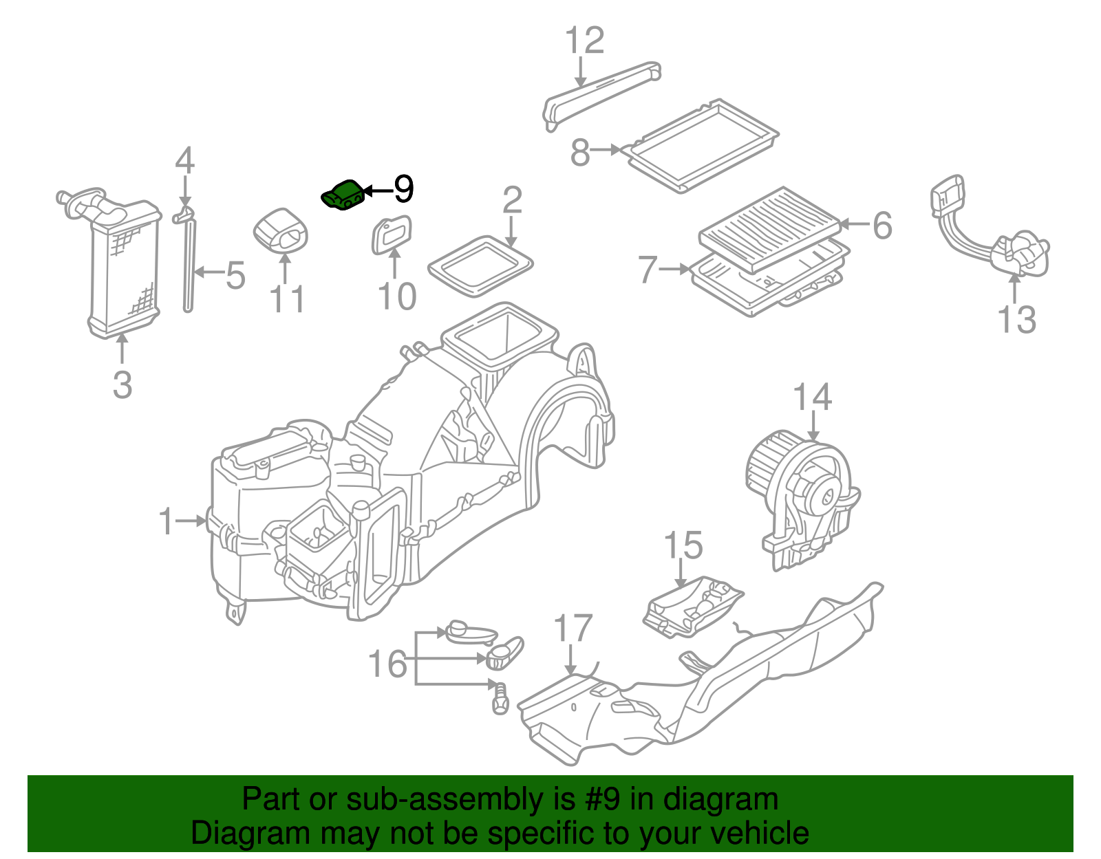 Expansion Valve - Volkswagen (6N0-820-679-D)