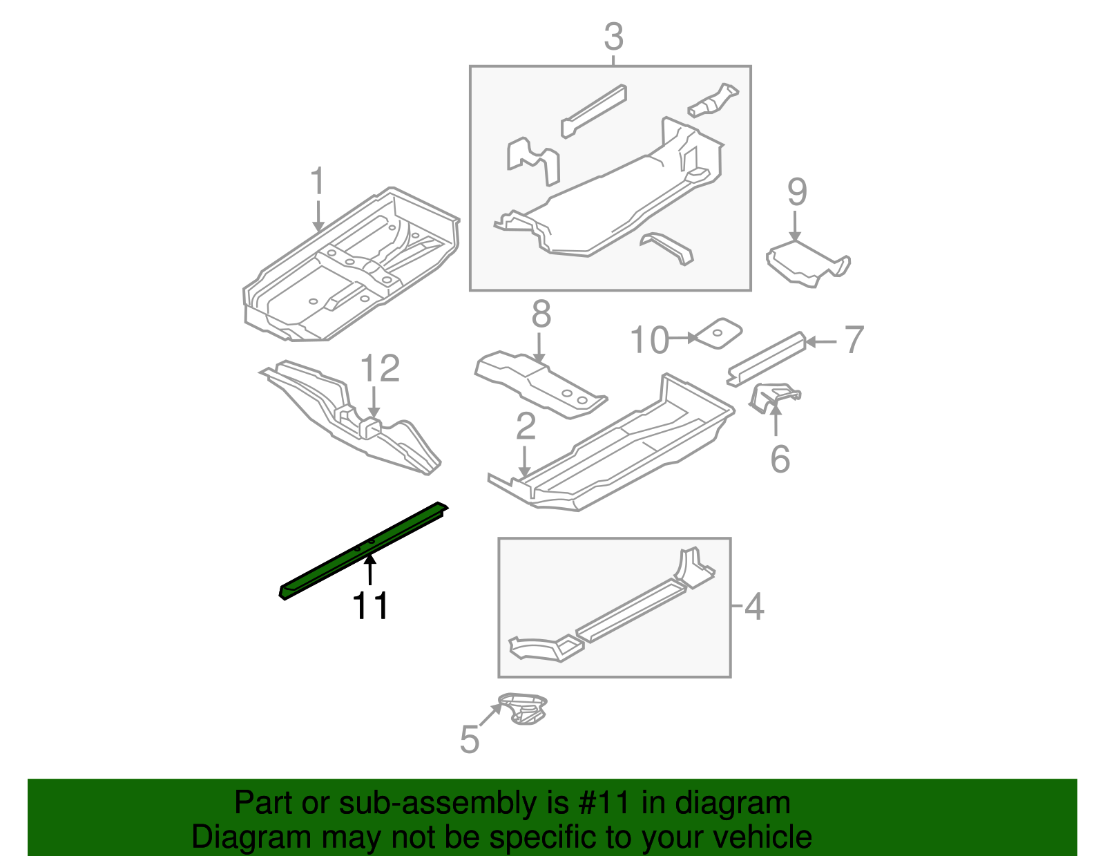 Mount Plate - Volkswagen (1J0-802-198)