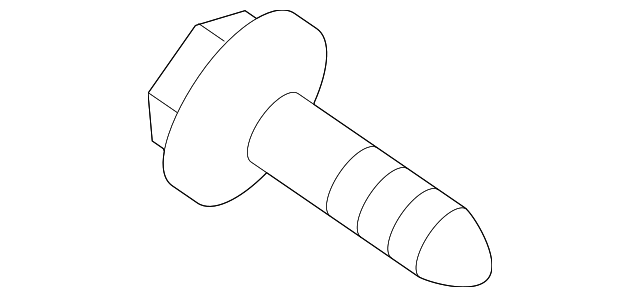 Alarm Horn Bolt - Volkswagen (N-106-684-01)
