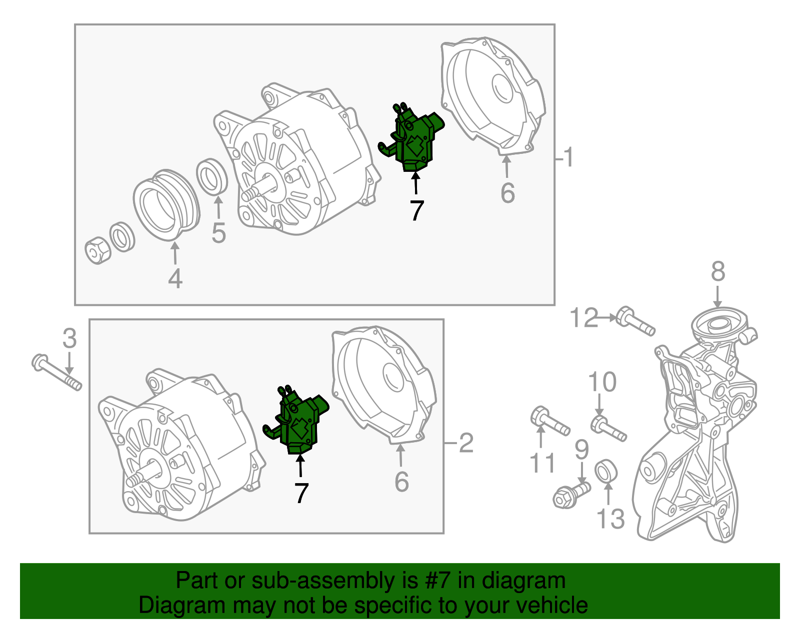 Voltage Reg - Volkswagen (070-903-803-E)
