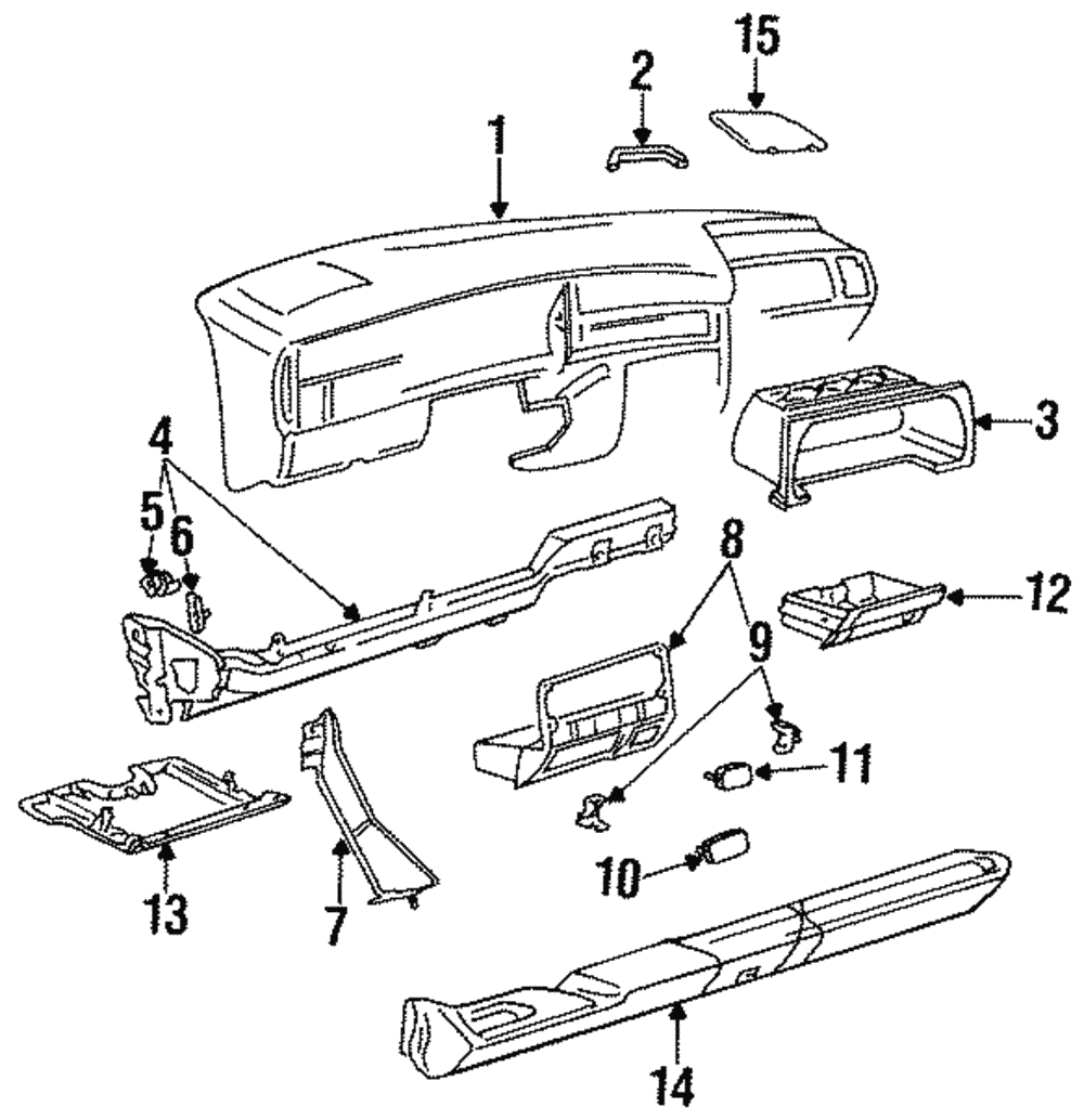 Speaker Grille - Volkswagen (1H1-857-210-01C)