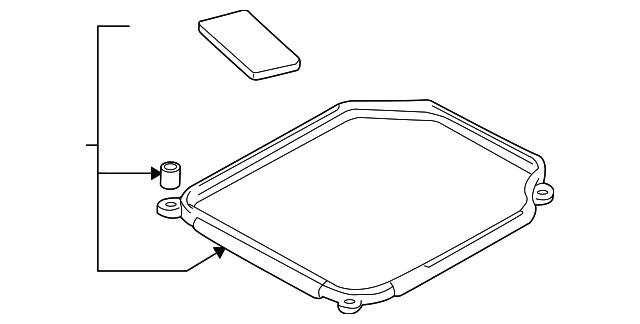 Transmission Oil Pan Gasket - Volkswagen (096-321-370)