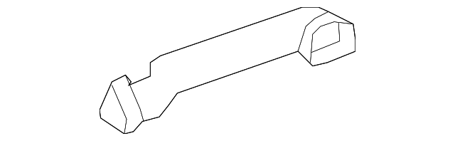 Duct - Volkswagen (1C1-819-634-A)