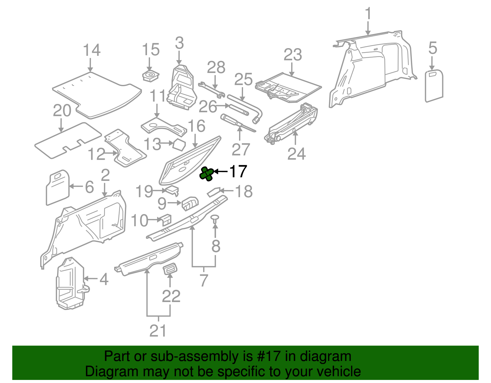 Lock - Volkswagen (3B9-867-468)