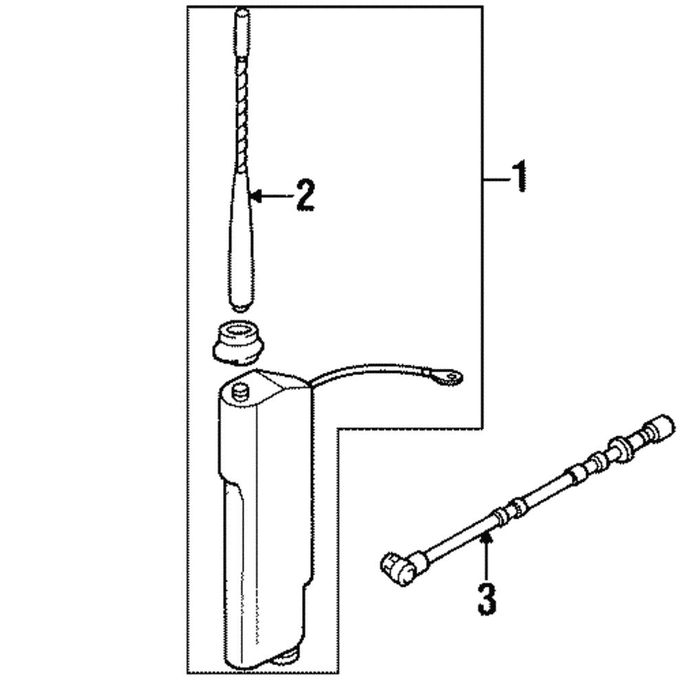 Cable - Volkswagen (1EM-035-550)