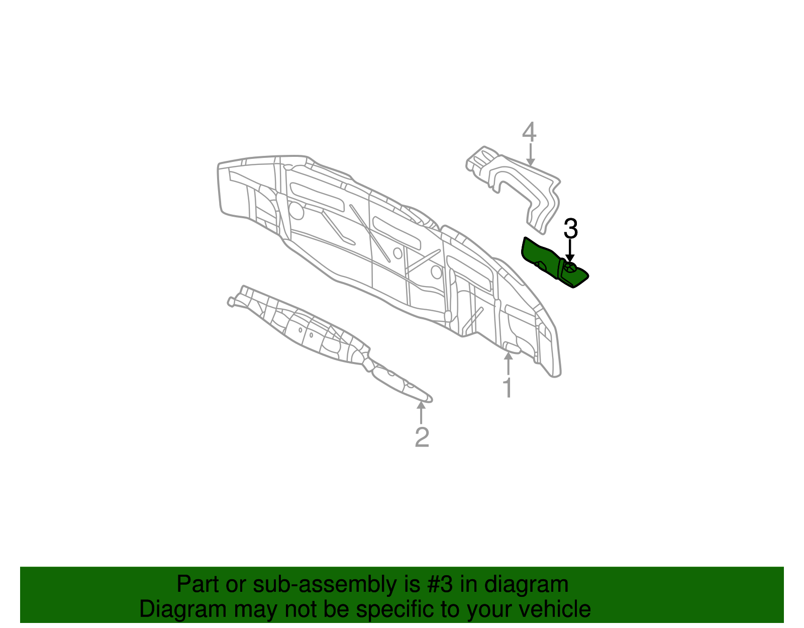 Lock Carrier Bracket - Volkswagen (1C0-813-744-B)