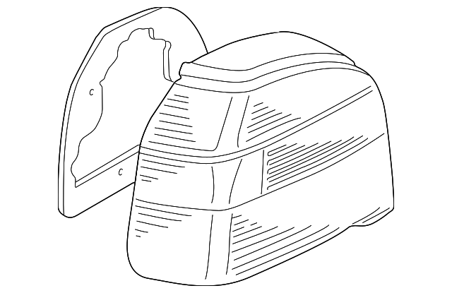 Tail Lamp Assembly - Volkswagen (1EM-945-111-A)