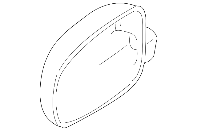 Door Mirror Cover - Volkswagen (3B0-857-537-B-GRU)