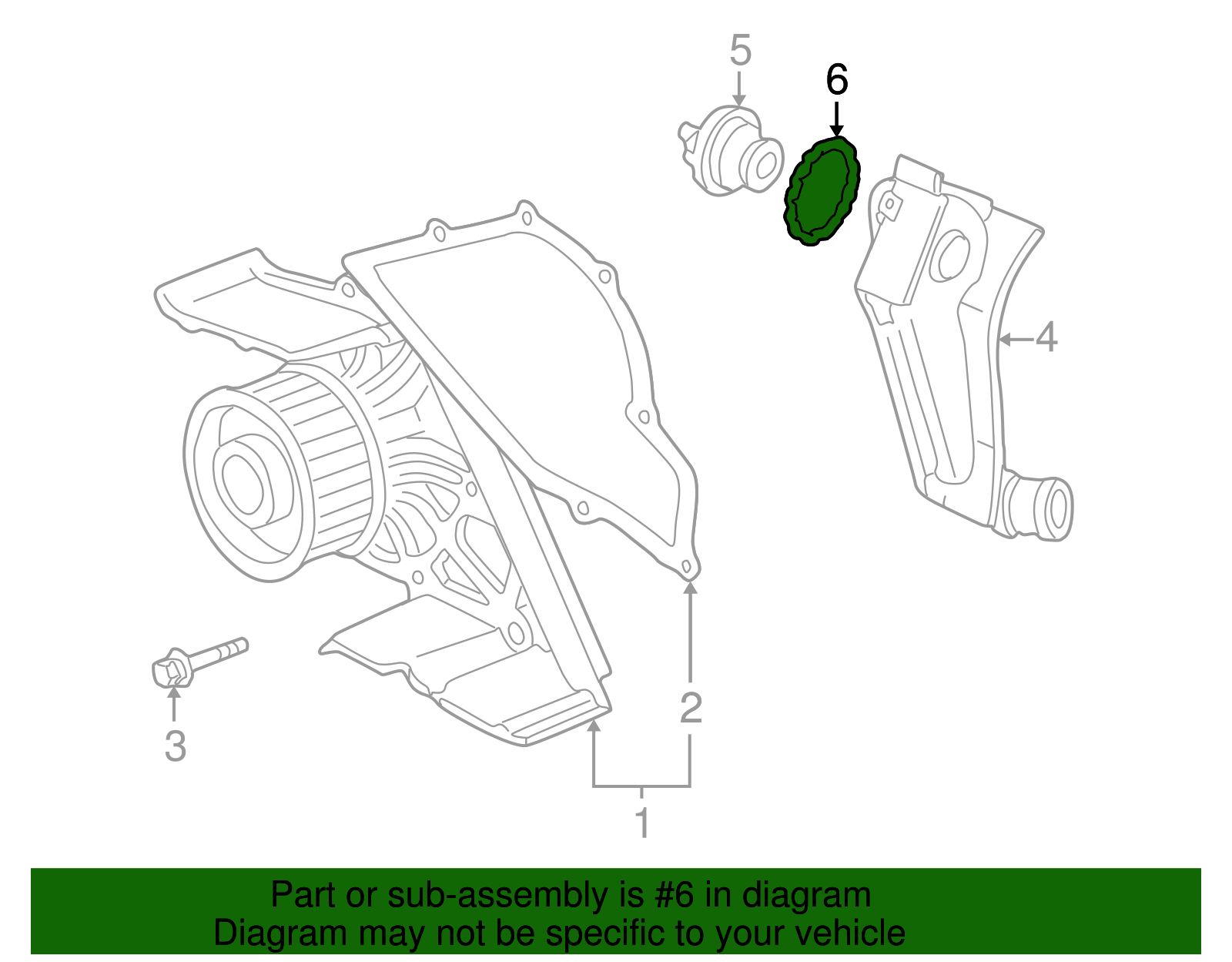 Engine Coolant Thermostat Gasket - Volkswagen (N-901-368-02)