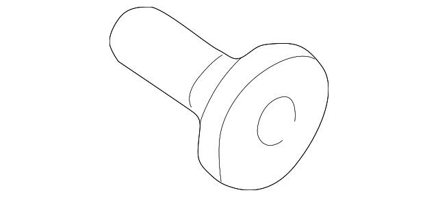 Body A-Pillar Trim Panel Grommet - Volkswagen (3B0-867-334)