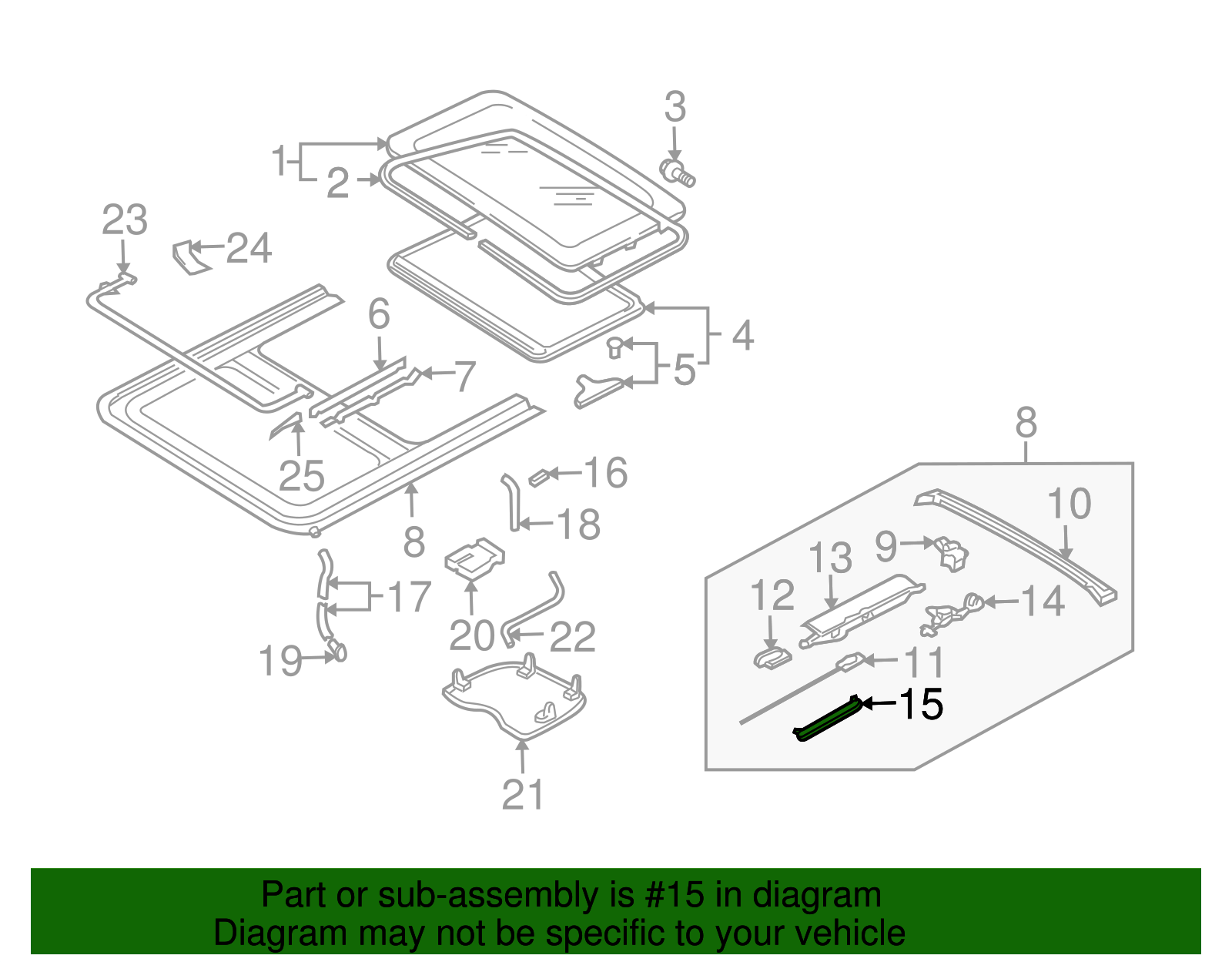Spacer - Volkswagen (8D5-877-421)