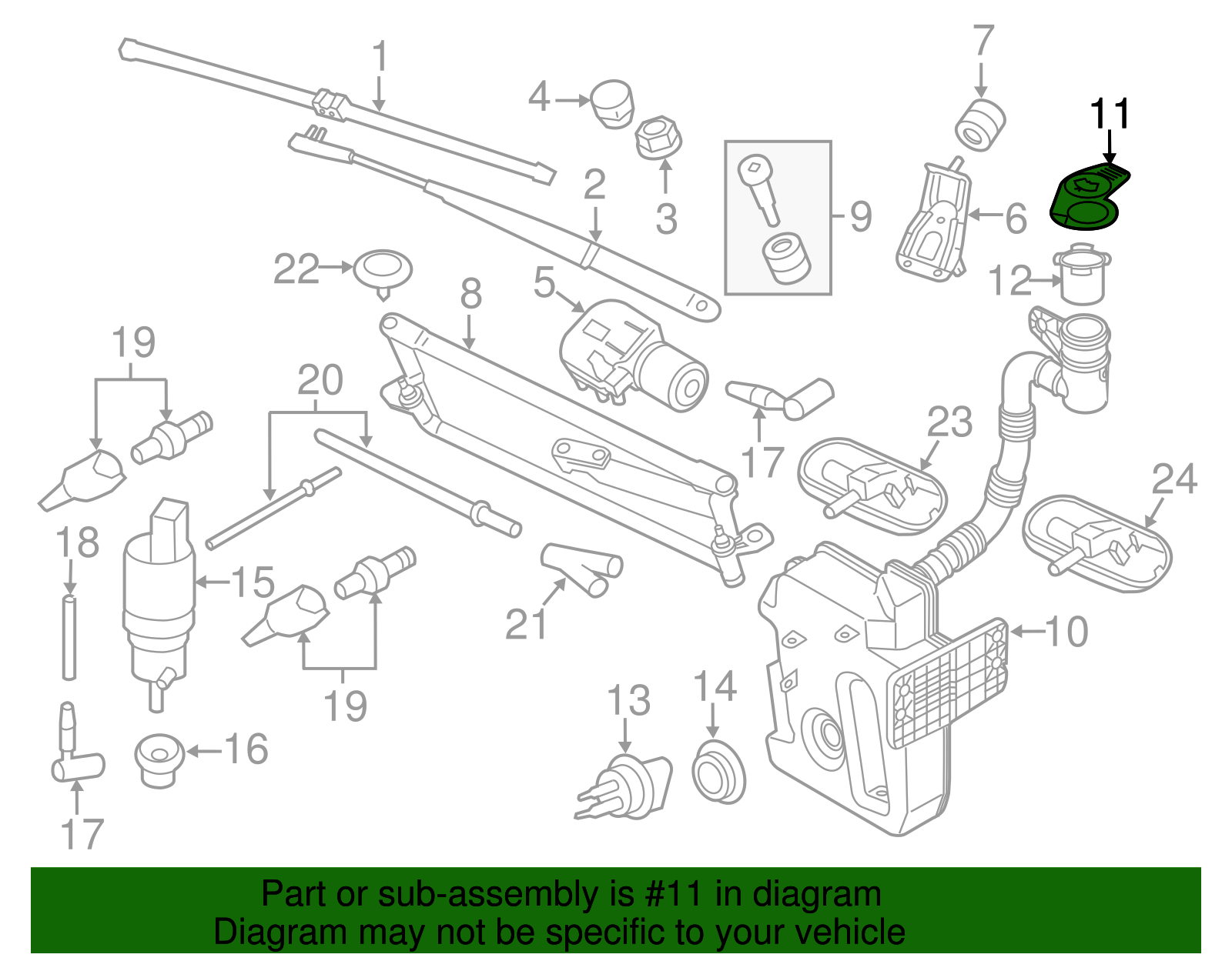 Reservoir Cap - Volkswagen (1K0-955-455)